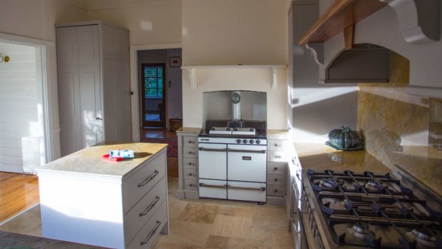 French provincial-style kitchen.