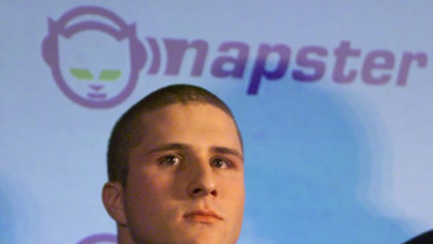 Napster founder Shawn Fanning.