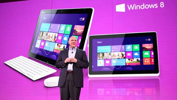 "We're seeing preliminary demand well above where we were with Windows 7" ... Microsoft CEO Steve Ballmer.