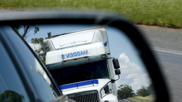 Don't keep on truckin' ... a series of crashes has sparked calls to replace heavy vehicles with rail for transporting dangerous goods around the country.