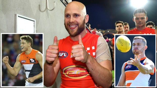 Targets: Geelong are aiming to bolster their midfield depth with Gary Ablett and Giants pair Jacob Hopper and Devon Smith.
