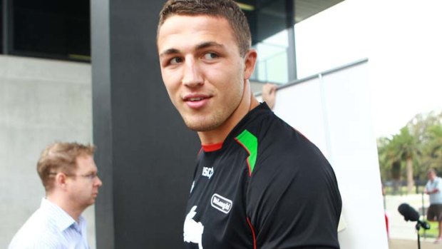 Season to forget ... Sam Burgess is looking forward to moving on from an injury-marred 2011 season.