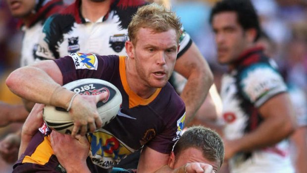 Returning home: Brisbane Broncos halfback Peter Wallace in heading back to Penrith.