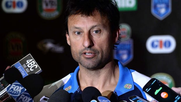In demand: The Sharks are set to make a play for NSW coach Laurie Daley.