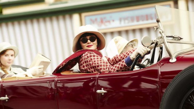 Hot wheels: As the title character in the ABC's <i>Miss Fisher's Murder Mysteries</i>, Essie Davis drives a 1924 Hispano-Suiza, said to be the only one in Australia.