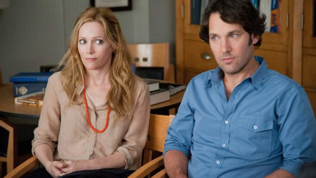 Crisis point ... Debbie (Leslie Mann) and Pete (Paul Rudd) face the realities of adulthood.