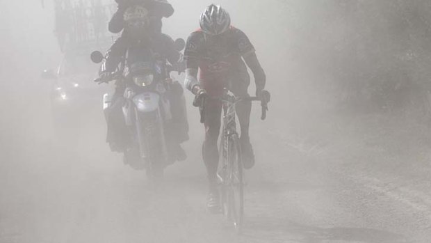 Harsh conditions ... Lance Armstrong, seen in the 2010 Tour de France, will face heavy fallout.