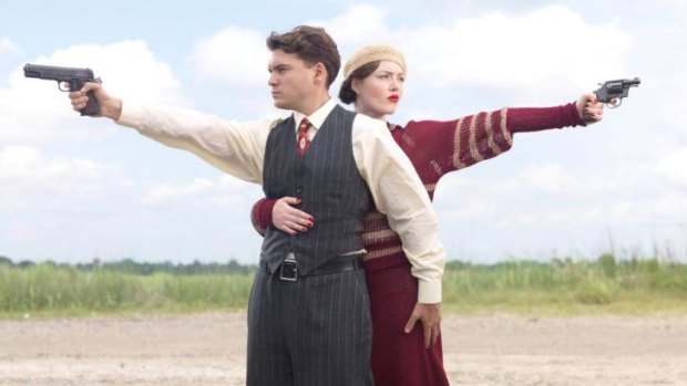 Unconvincing: Holliday Grainger and Emile Hirsch in Bonnie and Clyde.
