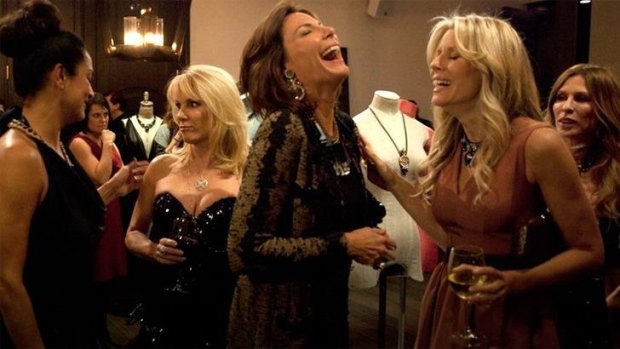 No laughing matter ... <i>The Real Housewives of New York City</i> are in contention.