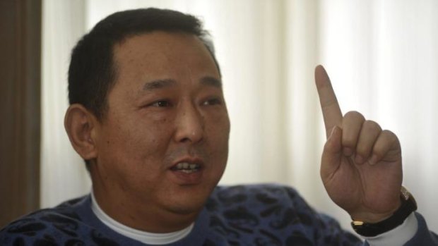 Being prosecuted on suspicion of six murders and other gang-related crimes: Liu Han.