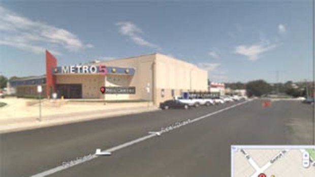 The cinema on Google Street View.