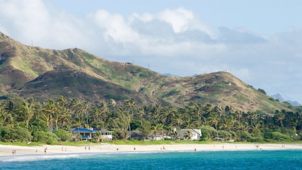 The Obama's rent a holiday home at Kailua Beach each year.