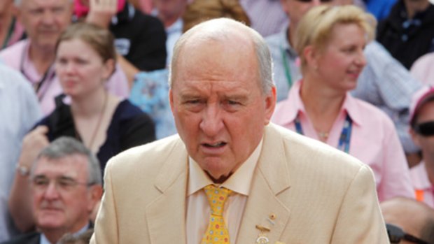 Alan Jones at the SCG on January 5.