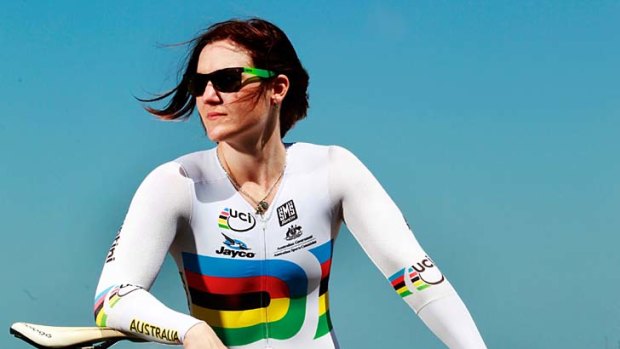 Track cyclist Anna Meares is in the running for an award which recognises sporting achievement throughout 2011.
