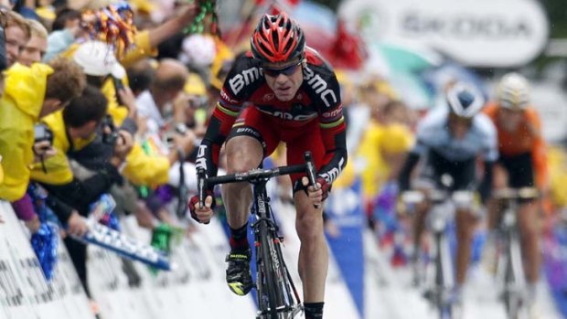 Reigning Tour de France champion Cadel Evans.