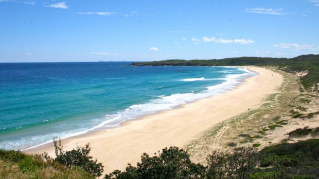 Rock stars: Lighthouse Beach.