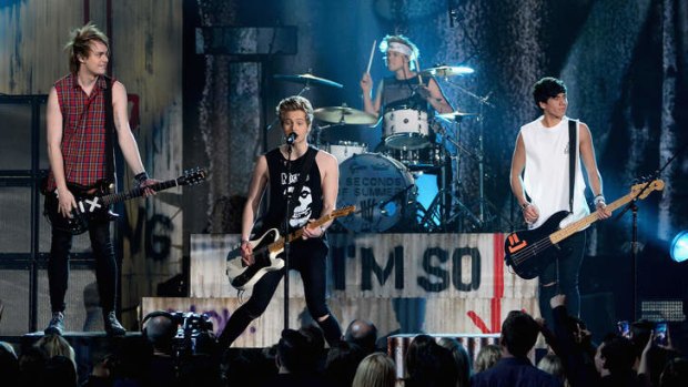 Sydney band 5 Seconds of Summer.
