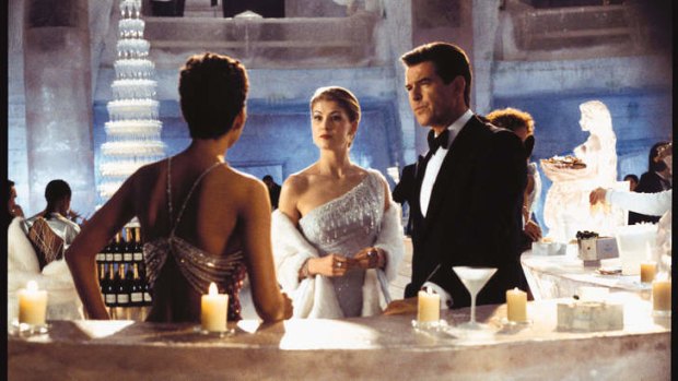 Rosamund Pike made a name for herself in Die Another Day with Pierce Brosnan and Halle Berry.
