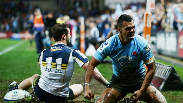 Kurtley Beale's Waratahs future is up in the air.