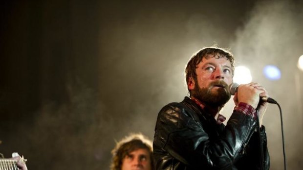 Richard Dormer as Terri Hooley in <i>Good Vibrations</i>.