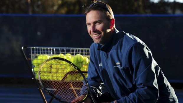 Nick Kyrgios' Canberra-based tennis coach Todd Larkham.