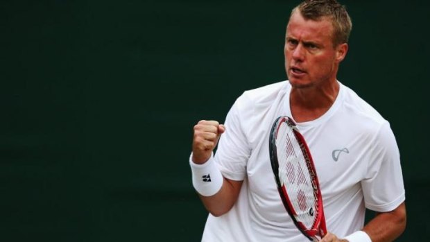 Lleyton Hewitt will chase another grass-court title.