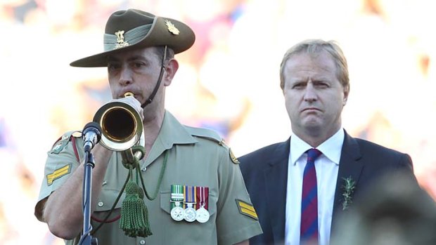 Events such as Dave Smith's first Anzac Day clash at the helm make it all worthwhile.
