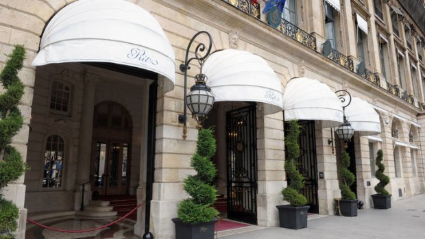 Puttin' off the Ritz ... the hotel, famed for generations as the city's highest-profile luxury hotel is has closed for two years for renovation.