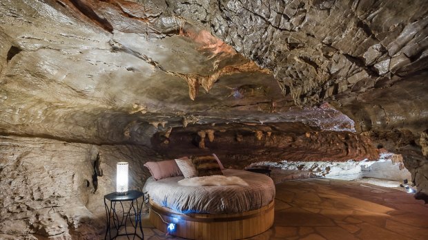 SunFeb17Ten - Traveller 10 Best cave hotels - Michael Gebicki
Image supplied
BECKHAM CREEK CAVE HOUSE, PARTHENON, USA