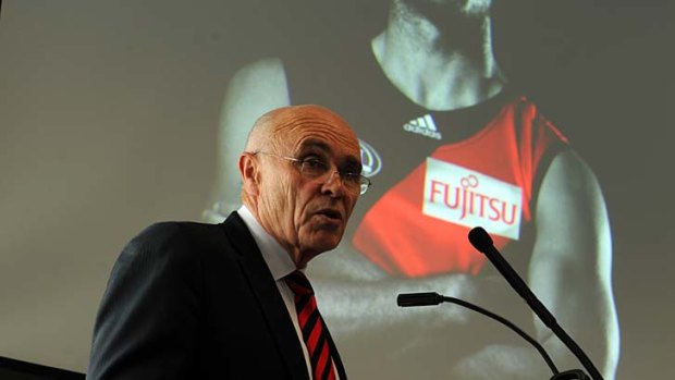 Essendon's Paul Little has been accused of "shoring up his position" in the AFL's "boys club".