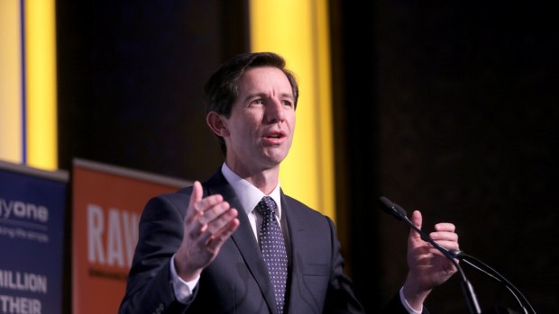 Federal Education Minister Simon Birmingham the meeting was a distraction by two ministers who are under fire.