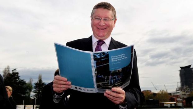 Planning ahead: Denis Napthine promises to fight for every single vote over the next 12 months.