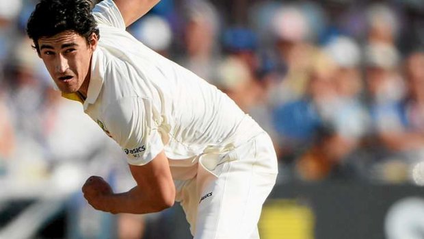 Back trouble: Mitchell Starc is set to miss the Ashes series.