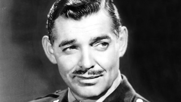 Man's man ... Clark Gable enlisted in the US air force in 1942 at the age of 41.