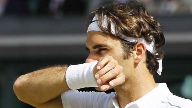 Dethroned .. the king of grass is out of Wimbledon.