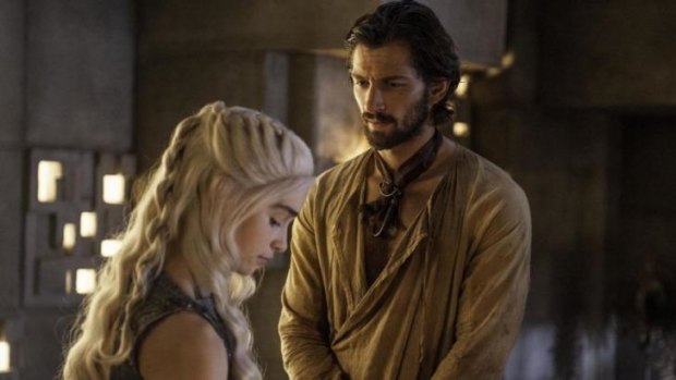 <i>Game of Thrones</i> opens with Dany and  Daario 'Maario' Noharis. (No bare-bod pictures available sorry)