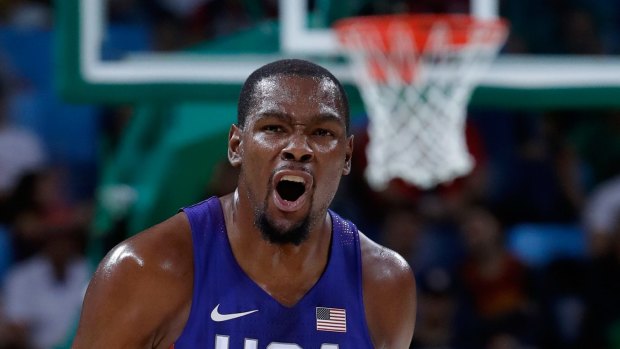 Through to the final: Kevin Durant.