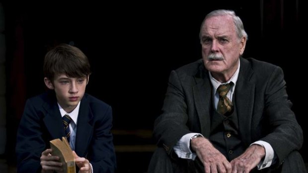 School of thought &#8230; young star Troye Sivan impresses John Cleese.