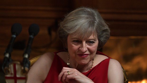British Prime Minister Theresa May.