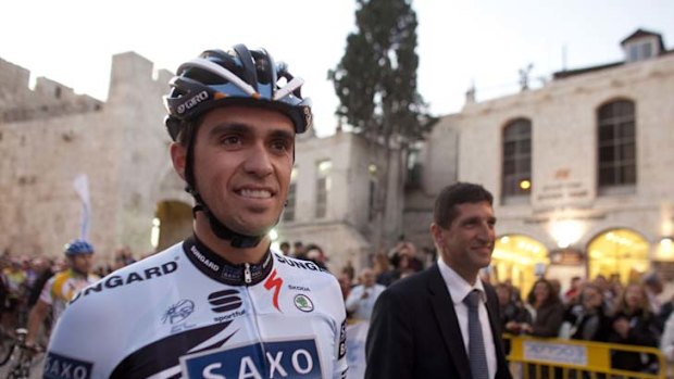 Rubbed out ... Spaniard Alberto Contador has been banned for two years by the court of arbitration for sport.