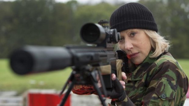 Action hero: Helen Mirren in the film <i>Red 2</i>.