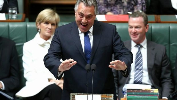 Joe Hockey receives a torrid time from Labor members in question time on Tuesday.