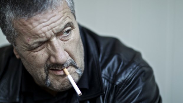 Mark 'Chopper' Read, criminal-turned-author. Photo: Jon Reid