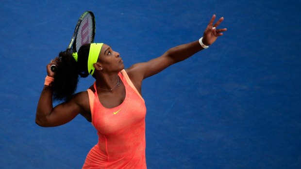 Straight chaser: Serena Williams.