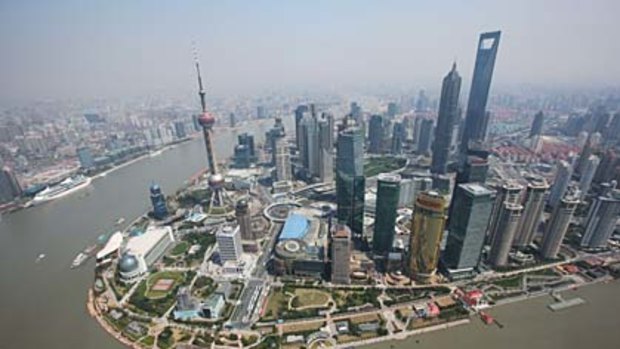 Shanghai's Pudong district has sprung up in under 20 years.
