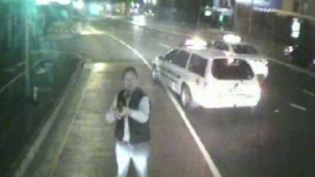 "I was a bit scared": Peter Brophy caused a stir with a rifle on a Rozelle street.