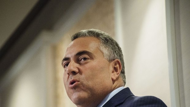 Treasurer Joe Hockey.