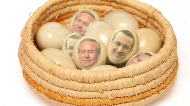 Labor puts all the election eggs in one stadium basket.