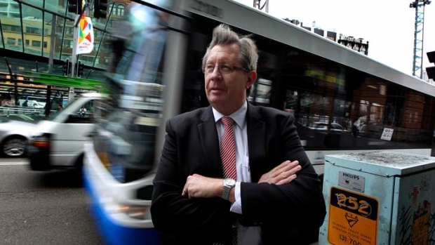 Powerful figure ... the outgoing Director-General of Transport NSW, Les Wielinga.