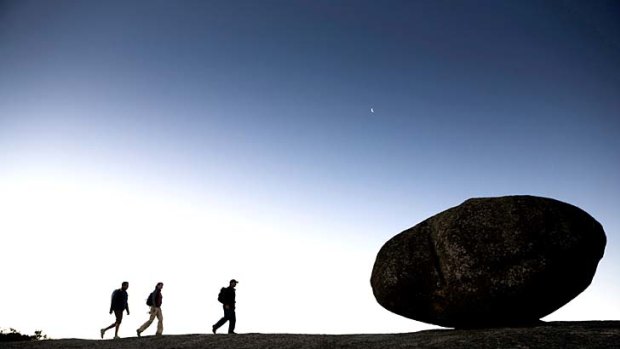 Tenterfield treasures ... Bald Rock National Park.